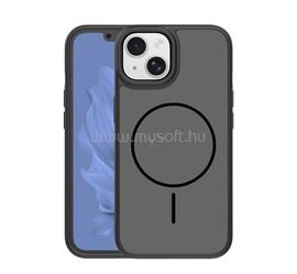 GIGAPACK iPhone 14 GIGAPACK Szilikon telefonvédő műanyag hátlap, MagSafe, FEKETE GP-181530 small