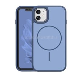 GIGAPACK iPhone 11 GIGAPACK Szilikon telefonvédő műanyag hátlap, MagSafe, SÖTÉTKÉK GP-181570 small