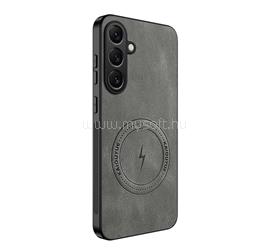GIGAPACK Samsung A27 5G GIGAPACK Szilikon telefonvédő nappa bőr hátlap, MagSafe, FEKETE GP-191107 small