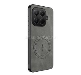 GIGAPACK Xiaomi 15T Pro GIGAPACK Szilikon telefonvédő nappa bőr hátlap, MagSafe, SÖTÉTSZÜRKE GP-179479 small