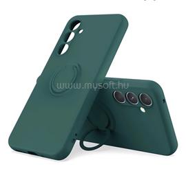 GIGAPACK Samsung A37 5G GIGAPACK Szilikon telefonvédő tartógyűrű, kameravédő, SÖTÉTZÖLD GP-182847 small