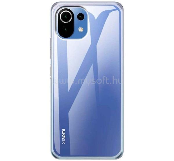 GIGAPACK Xiaomi 11 Lite 5G NE / Mi 11 Lite 5G / Mi 11 Lite 4G GIGAPACK Szilikon telefonvédő ultravékony ÁTLÁTSZÓ