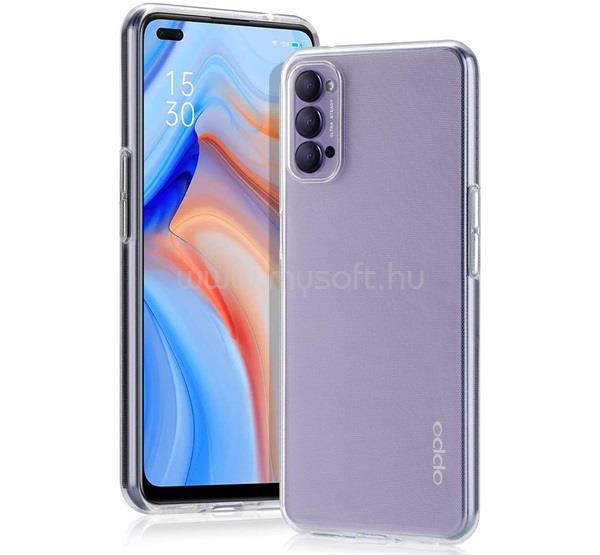 GIGAPACK Oppo Reno 5 5G GIGAPACK Szilikon telefonvédő ultravékony ÁTLÁTSZÓ