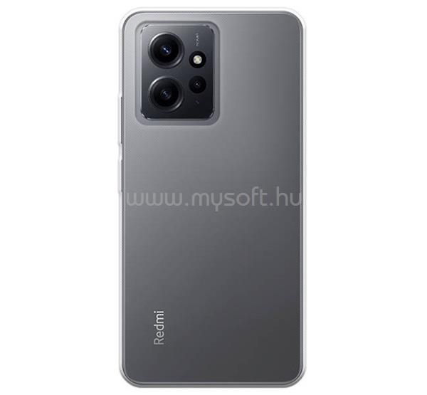 GIGAPACK Redmi Note 12 4G GIGAPACK Szilikon telefonvédő ultravékony ÁTLÁTSZÓ