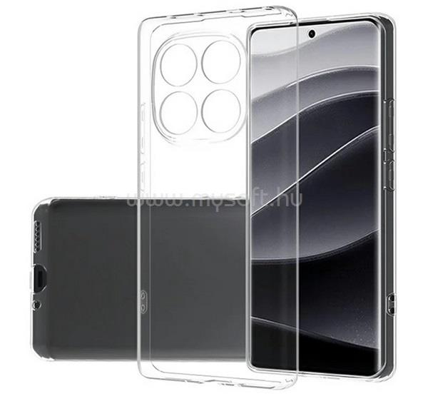 GIGAPACK Poco X7 / Redmi Note 14 Pro 5G GIGAPACK Szilikon telefonvédő ultravékony ÁTLÁTSZÓ