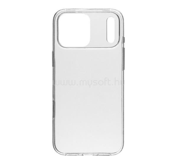 GIGAPACK iPhone 17 Pro Max GIGAPACK Szilikon telefonvédő ultravékony ÁTLÁTSZÓ