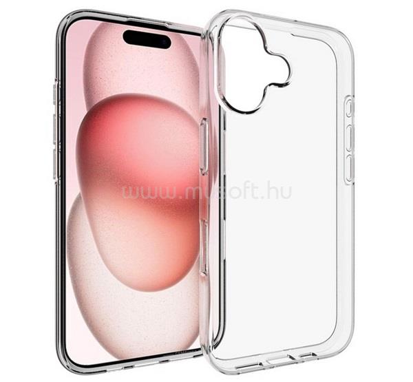 GIGAPACK iPhone 17 GIGAPACK Szilikon telefonvédő ultravékony ÁTLÁTSZÓ