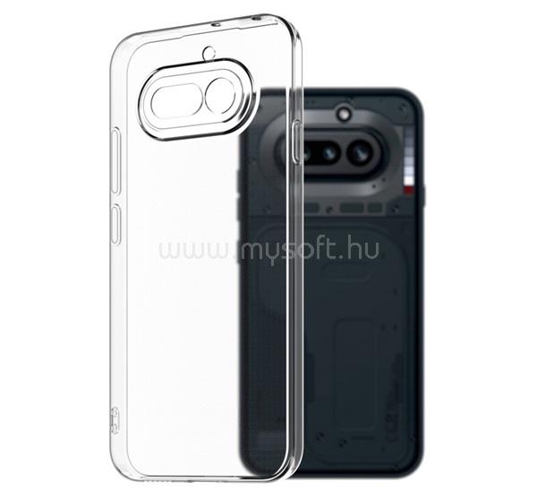 GIGAPACK Nothing Phone 4a GIGAPACK Szilikon telefonvédő ultravékony ÁTLÁTSZÓ