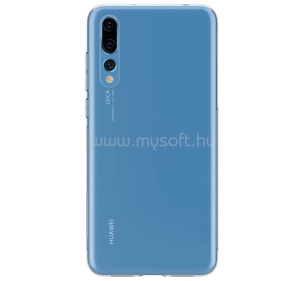 GIGAPACK Huawei P20 Pro GIGAPACK Szilikon telefonvédő ultravékony ÁTLÁTSZÓ