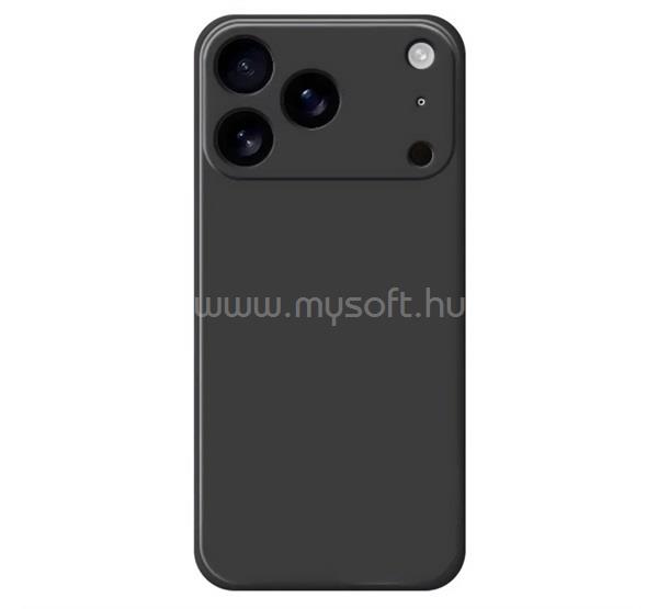 GIGAPACK iPhone 17 Pro Max GIGAPACK Szilikon telefonvédő ultravékony FEKETE