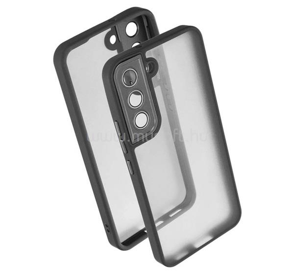 GIGAPACK Samsung S22 GIGAPACK Szilikon telefonvédő ütésállóság, kameravédő, FEKETE