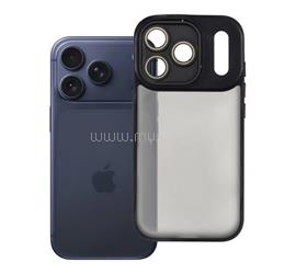 GIGAPACK iPhone 18 Pro / 17 Pro GIGAPACK Szilikon telefonvédő ütésállóság, kameravédő, FEKETE GP-195385 small