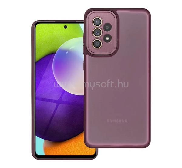 GIGAPACK Samsung A52s 5G / A52 5G / A52 4G GIGAPACK Szilikon telefonvédő ütésállóság, kameravédő, LILA