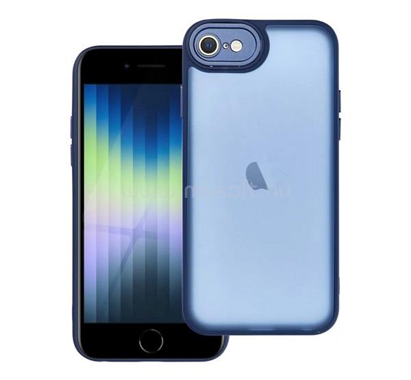 GIGAPACK iPhone SE 3 (2022) / SE 2 (2020) / 8 4.7 GIGAPACK Szilikon telefonvédő ütésállóság, kameravédő, SÖTÉTKÉK