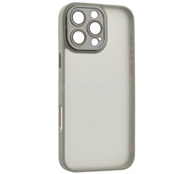 GIGAPACK iPhone 16 Pro GIGAPACK Szilikon telefonvédő ütésállóság, kameravédő, VILÁGOSSZÜRKE GP-160119 small