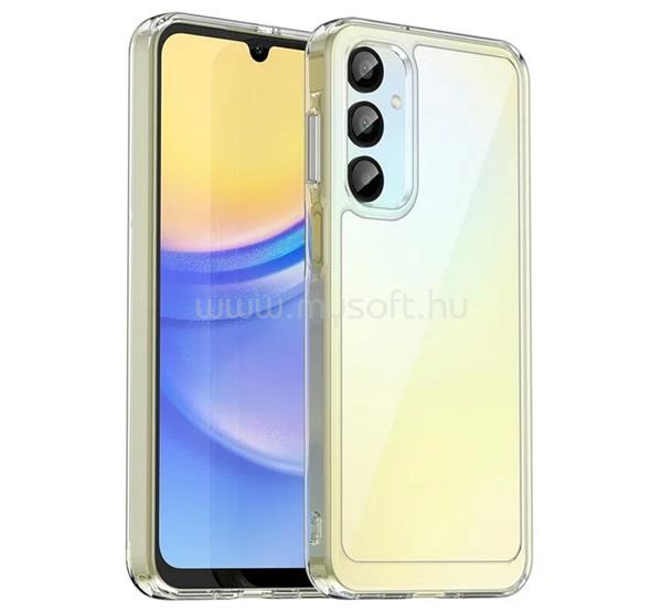 GIGAPACK Samsung A16 4G / A16 5G GIGAPACK Szilikon telefonvédő ütésállóság, átlátszó hátlap, ÁTLÁTSZÓ