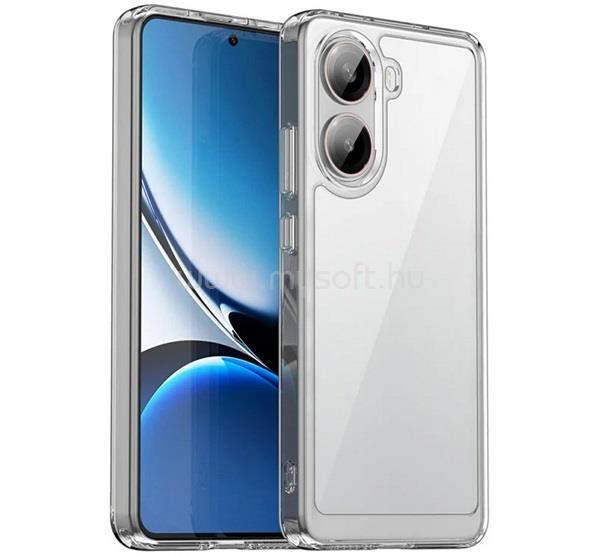 GIGAPACK Poco X7 Pro 5G GIGAPACK Szilikon telefonvédő ütésállóság, átlátszó hátlap, ÁTLÁTSZÓ