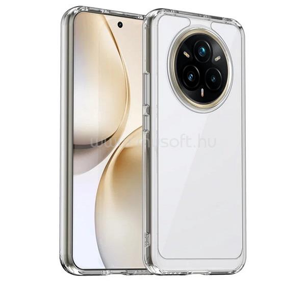 GIGAPACK Realme 14 Pro Plus GIGAPACK Szilikon telefonvédő ütésállóság, átlátszó hátlap, ÁTLÁTSZÓ