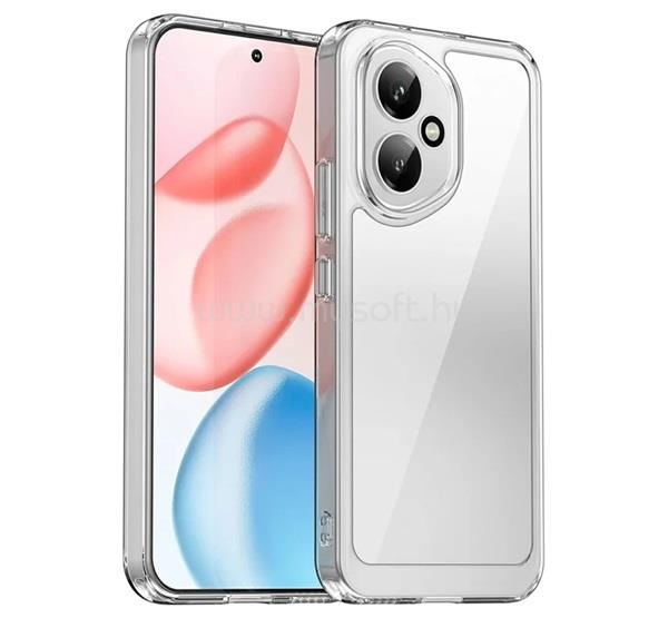 GIGAPACK Honor 400 GIGAPACK Szilikon telefonvédő ütésállóság, átlátszó hátlap, ÁTLÁTSZÓ