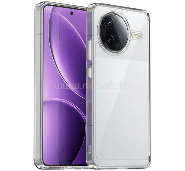 GIGAPACK Poco F7 Pro GIGAPACK Szilikon telefonvédő ütésállóság, átlátszó hátlap, ÁTLÁTSZÓ