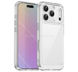 GIGAPACK iPhone 18 Pro / 17 Pro GIGAPACK Szilikon telefonvédő ütésállóság, átlátszó hátlap, ÁTLÁTSZÓ GP-173615 small