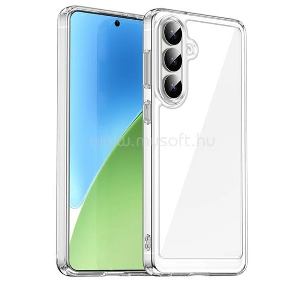 GIGAPACK Samsung S26 Plus GIGAPACK Szilikon telefonvédő ütésállóság, átlátszó hátlap, ÁTLÁTSZÓ