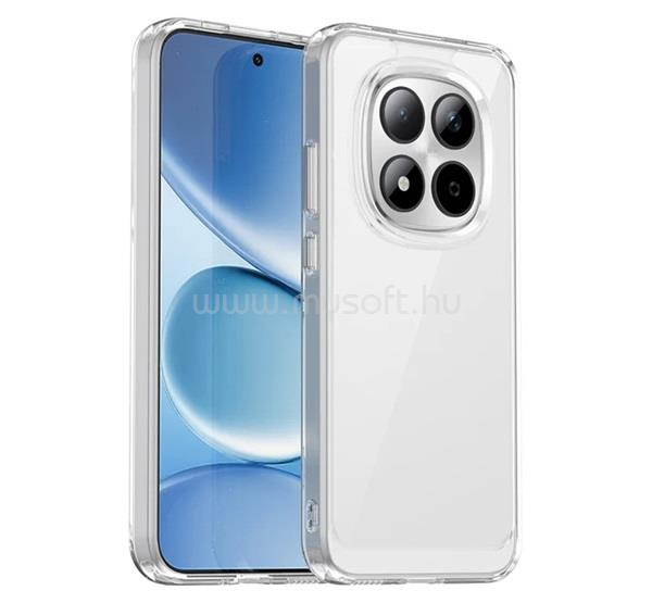GIGAPACK Redmi Note 15 Pro 5G GIGAPACK Szilikon telefonvédő ütésállóság, átlátszó hátlap, ÁTLÁTSZÓ