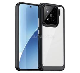 GIGAPACK Xiaomi 15 GIGAPACK Szilikon telefonvédő ütésállóság, átlátszó hátlap, FEKETE GP-167743 small