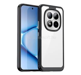 GIGAPACK Poco M8 Pro / Redmi Note 15 Pro Plus 5G GIGAPACK Szilikon telefonvédő ütésállóság, átlátszó hátlap, FEKETE GP-180584 small