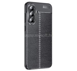 GIGAPACK Samsung A37 5G / A56 5G / A36 5G GIGAPACK Szilikon telefonvédő ütésállóság, varrás minta, FEKETE GP-166395 small