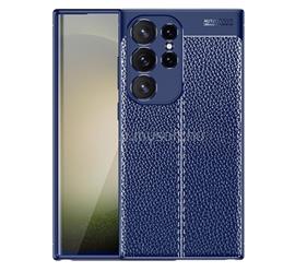 GIGAPACK Samsung S24 Ultra GIGAPACK Szilikon telefonvédő ütésállóság, varrás minta, SÖTÉTKÉK GP-151347 small