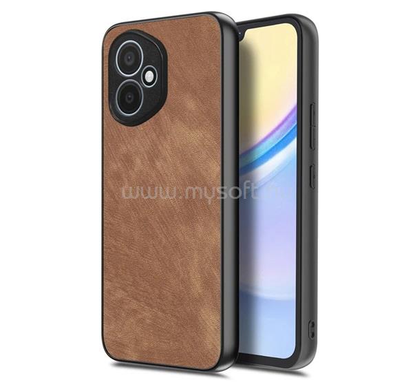 GIGAPACK Honor 400 GIGAPACK Szilikon telefonvédő ütésállóság, kameravédő, VILÁGOSBARNA