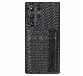 GIGAPACK Samsung S25 Ultra GIGAPACK Szilikon telefonvédő ütésállóság, karbon minta, FEKETE GP-183619 small
