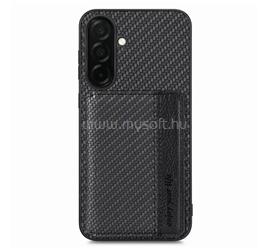 GIGAPACK Samsung A57 5G GIGAPACK Szilikon telefonvédő ütésállóság, karbon minta, FEKETE GP-183621 small