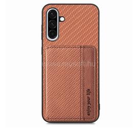 GIGAPACK Samsung A37 5G / A56 5G / A36 5G GIGAPACK Szilikon telefonvédő ütésállóság, karbon minta, SÖTÉTBARNA GP-183622 small