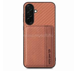 GIGAPACK Samsung S26 GIGAPACK Szilikon telefonvédő ütésállóság, karbon minta, SÖTÉTBARNA GP-183624 small
