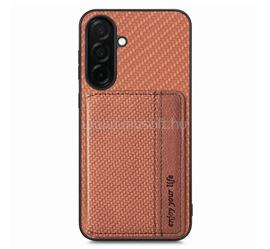 GIGAPACK Samsung A37 5G GIGAPACK Szilikon telefonvédő ütésállóság, karbon minta, SÖTÉTBARNA GP-183625 small