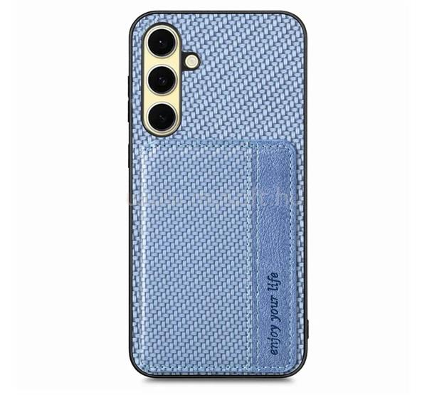 GIGAPACK Samsung A56 5G GIGAPACK Szilikon telefonvédő ütésállóság, karbon minta, SÖTÉTKÉK