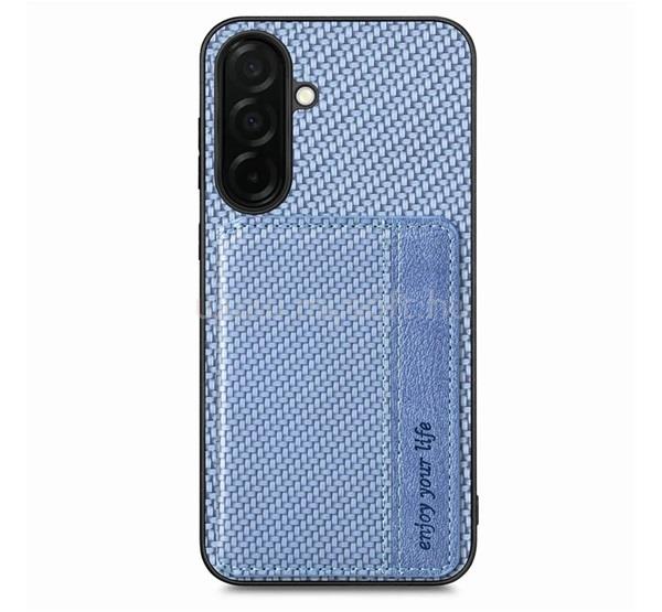 GIGAPACK Samsung S26 GIGAPACK Szilikon telefonvédő ütésállóság, karbon minta, SÖTÉTKÉK
