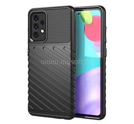 GIGAPACK Samsung A52s 5G / A52 5G / A52 4G GIGAPACK Szilikon telefonvédő ütésállóság, dombor minta, FEKETE GP-103649 small