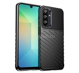GIGAPACK Samsung A26 5G GIGAPACK Szilikon telefonvédő ütésállóság, dombor minta, FEKETE GP-165136 small