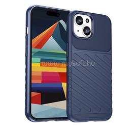 GIGAPACK iPhone 15 GIGAPACK szilikon telefonvédő ütésállóság, dombor minta, SÖTÉTKÉK GP-144922 small