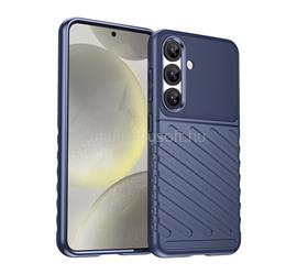 GIGAPACK Samsung S25 GIGAPACK Szilikon telefonvédő ütésállóság, dombor minta, SÖTÉTKÉK GP-166884 small