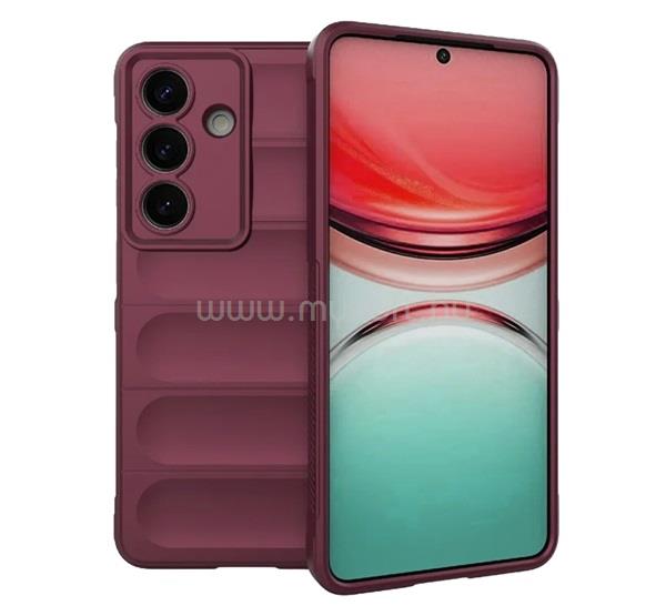 GIGAPACK Samsung S26 GIGAPACK Szilikon telefonvédő ütésállóság, 3D, BORDÓ