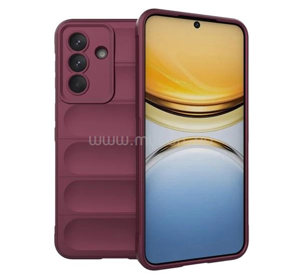 GIGAPACK Samsung A57 5G GIGAPACK Szilikon telefonvédő ütésállóság, 3D, BORDÓ
