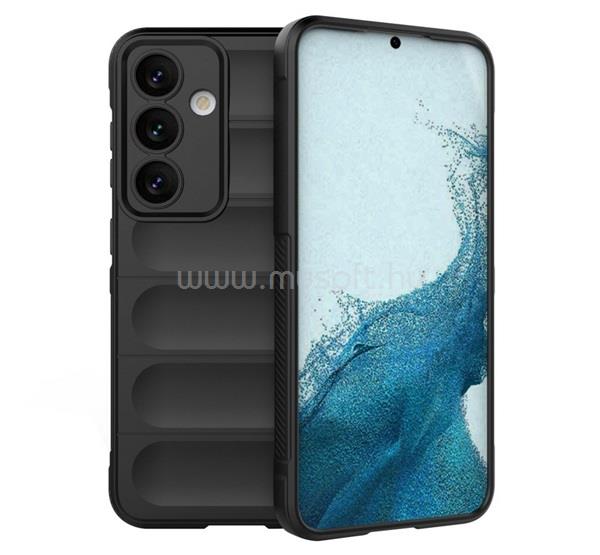 GIGAPACK Samsung S24 GIGAPACK Szilikon telefonvédő ütésállóság, 3D, FEKETE