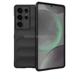 GIGAPACK Samsung S25 Ultra GIGAPACK Szilikon telefonvédő ütésállóság, 3D, FEKETE GP-165147 small