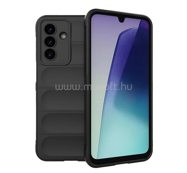 GIGAPACK Samsung A17 4G / A17 5G GIGAPACK Szilikon telefonvédő ütésállóság, 3D, FEKETE