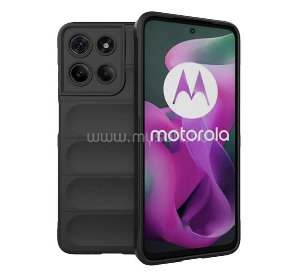 GIGAPACK Motorola Moto G15 GIGAPACK Szilikon telefonvédő ütésállóság, 3D, FEKETE