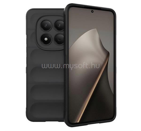 GIGAPACK Redmi Note 15 Pro 4G GIGAPACK Szilikon telefonvédő ütésállóság, 3D, FEKETE